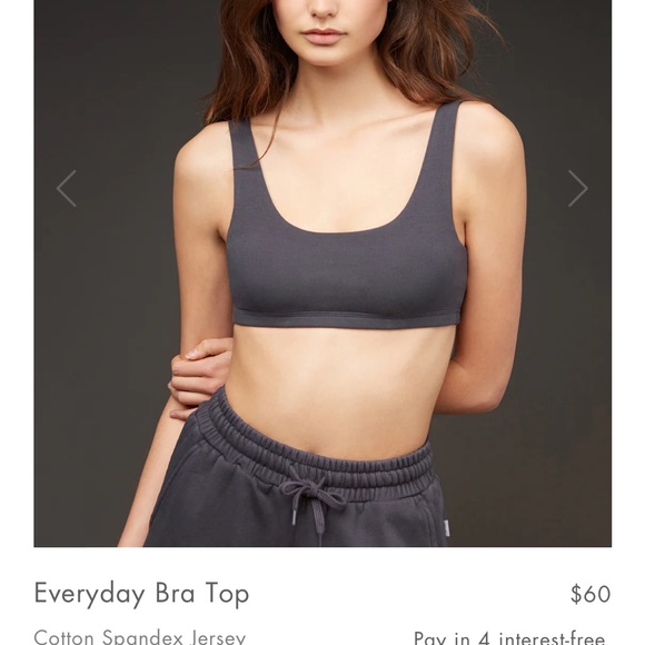 NWT ONIA everyday biker shorts and bra - Picture 2 of 2